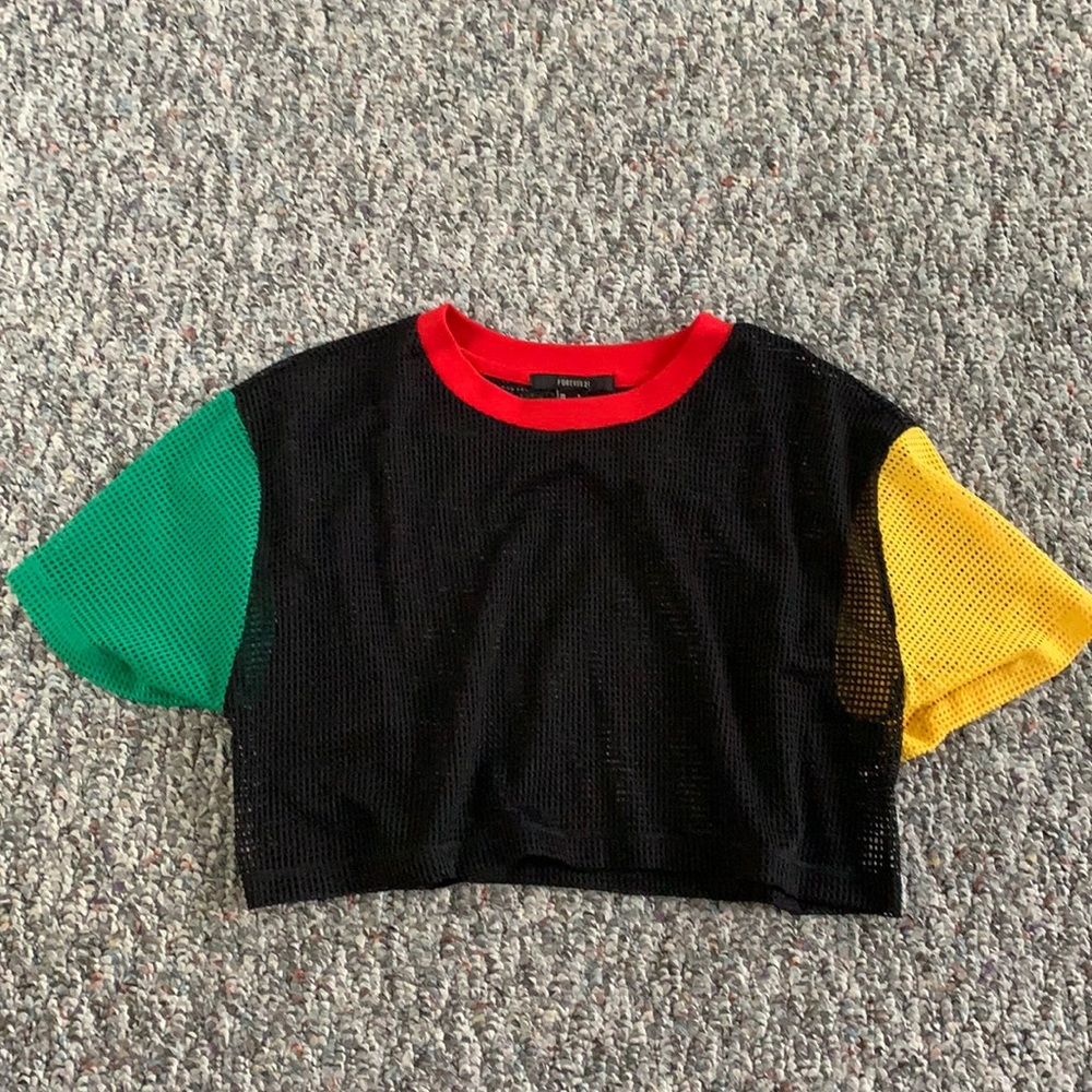 Mesh colorful Tshirt